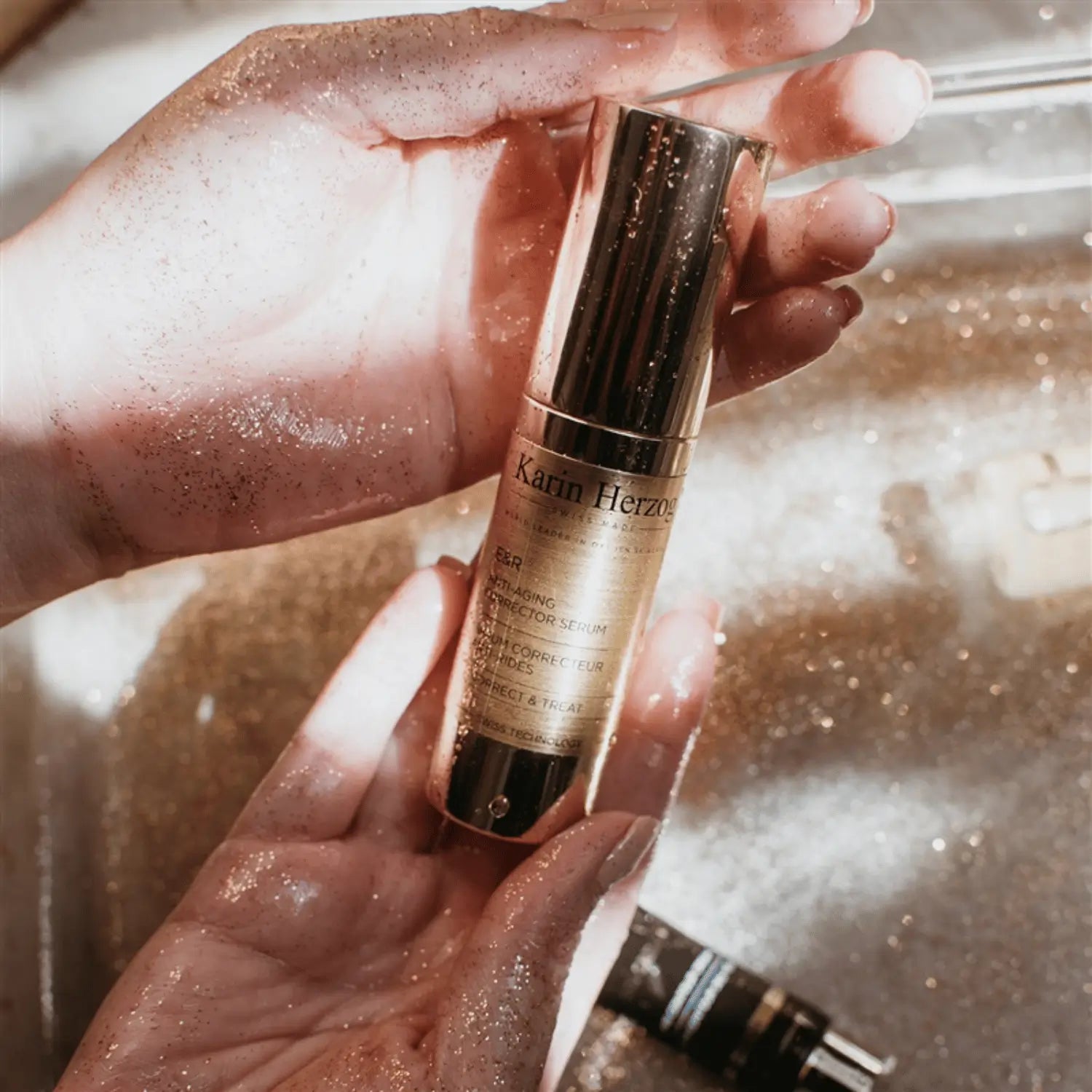 The Golden Hour — Anti - Ageing Cream & Serum Duo - Karin Herzog