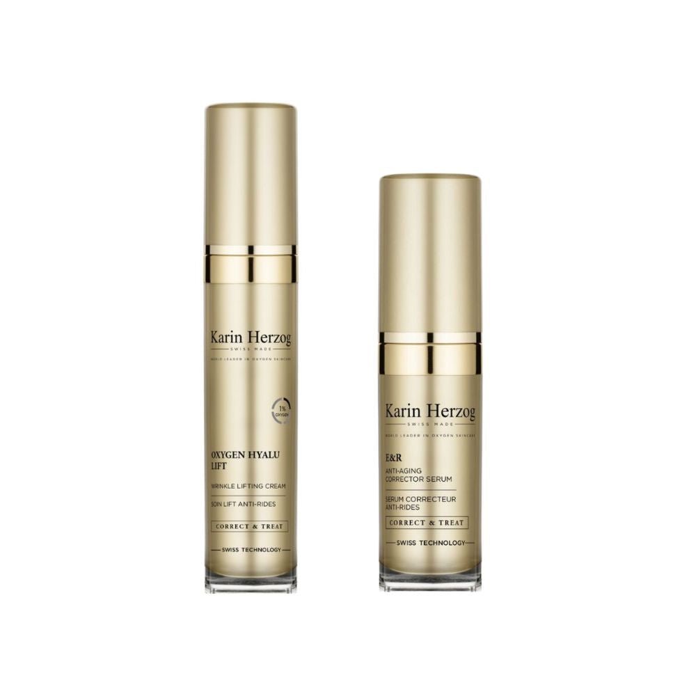 The Golden Hour — Anti - Ageing Cream & Serum Duo - Karin Herzog